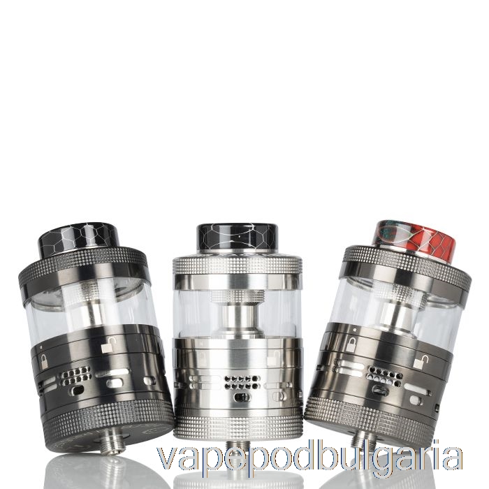 Vape 10000 Дръпки Steam Crave Aromamizer Ragnar 35mm Rdta Advanced Edition - Black